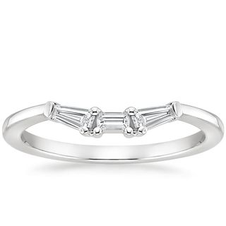 Brilliant Earth + Tapered Baguette Diamond Ring