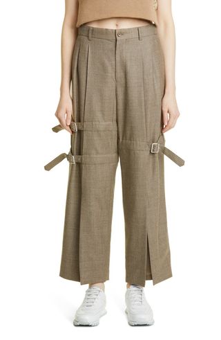 Noir Kei Ninomiya + Women's Wool Gabardine Pants