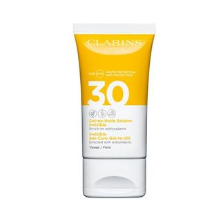 Clarins + Invisible Sun Care Gel-to-Oil for Face SPF 30