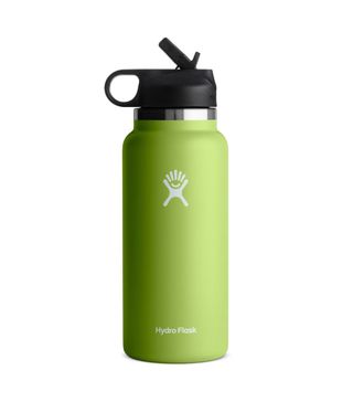 Hydro Flask + 32-Ounce Wide Mouth Bottle With Straw Lid