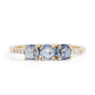 Jennie Kwon + Painter's Blue Sapphire Ring