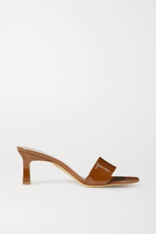 Simon Miller + Solo Patent-Leather Mules