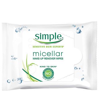 Simple + Micellar Make-up Remover Wipes