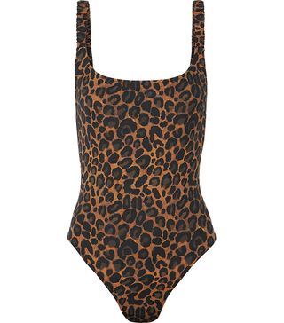 Fisch + Net Sustain + Select Leopard-Print Swimsuit