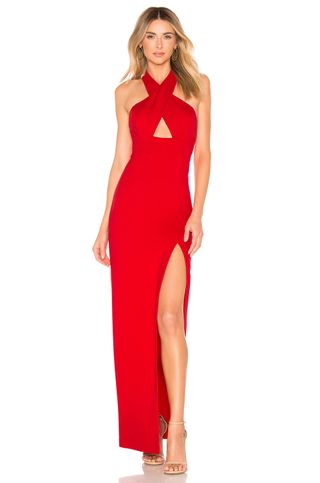 Lovers + Friends + Livia Gown in Red
