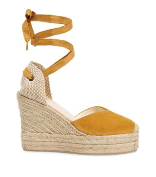 Soludos + Mallorca Lace-Up Espadrille Wedge Sandals