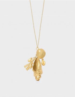 Charles & Keith + Seashell Pendant Necklace