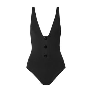 Eres + Pop Button-Detailed Swimsuit