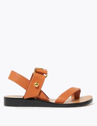 Marks and Spencer + Leather Strap Sandals