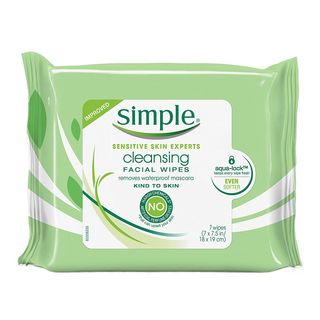 Simple + Facial Cleansing Wipes
