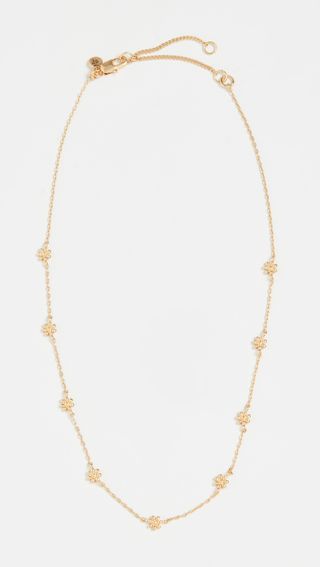 Madewell + Brass Flower Necklace
