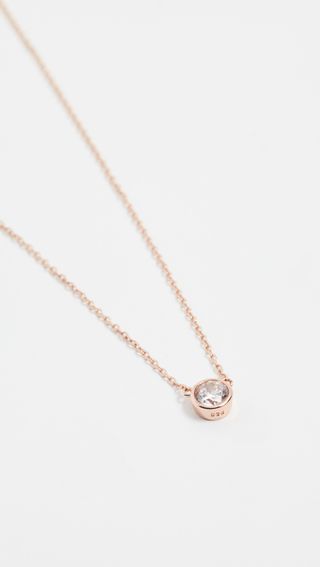 Shashi + Solitaire Necklace