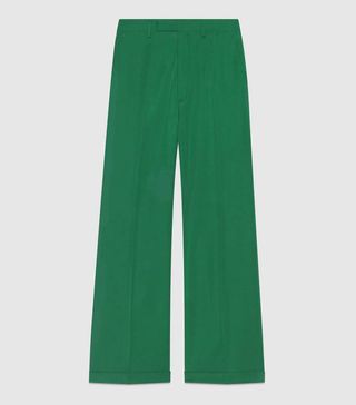 Gucci + Wool Ankle Trousers