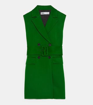 Zara + Green Waistcoat
