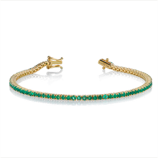The Last Line + Perfect Emerald Tennis Bracelet