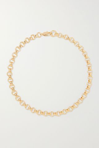 Laura Lombardi + + Net Sustain Franca Gold-Plated Necklace