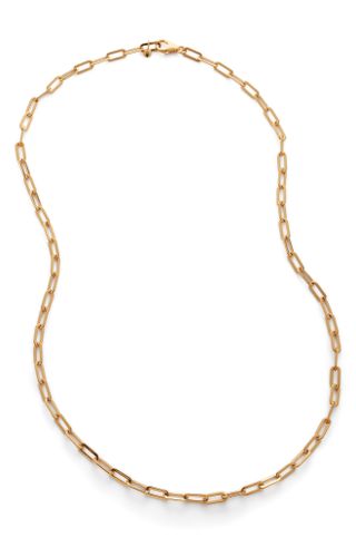 Monica Vinader + Deco Paper Clip Chain Necklace