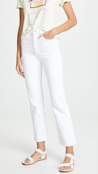 Agolde + Pinch Waist High Rise Kick Jeans