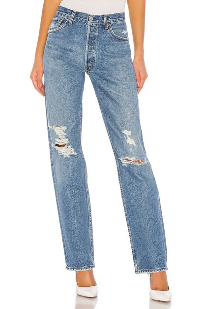 The 4 Best High-Waisted Jean Brands, According to Me | Who What Wear