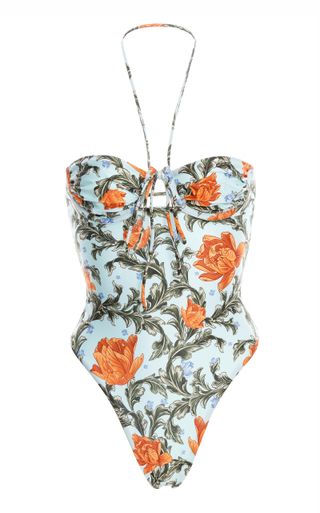 Agua by Agua Bendita + Sándalo Floral One-Piece Swimsuit