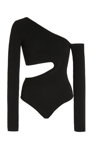 Matériel + Asymmetric Cutout Bodysuit