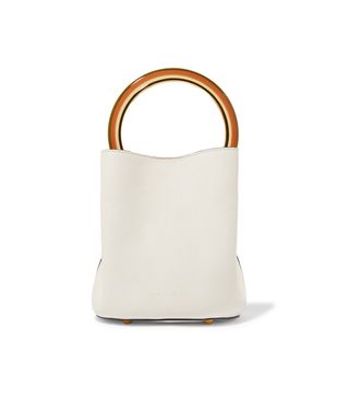 Marni + Pannier Small Leather Bucket Bag