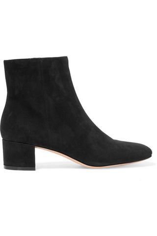 Gianvito Rossi + Trish 45 Suede Ankle Boots