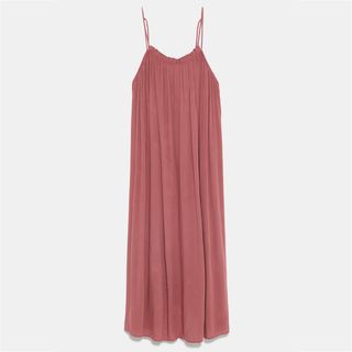Zara + Long Camisole Dress