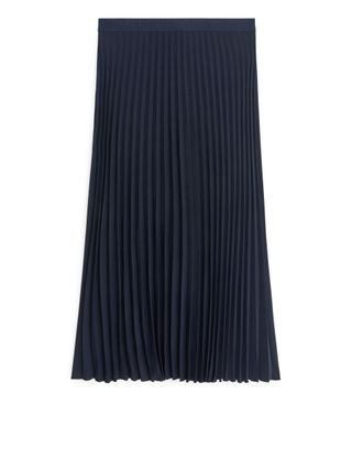 Arket + Pleated Midi Skirt