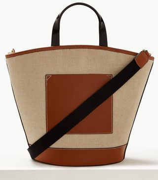 Marks and Spencer + Colour Block Shopper Bag