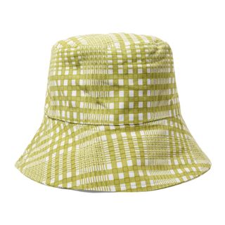 Faithfull the Brand + Checked Cotton-Canvas Bucket Hat