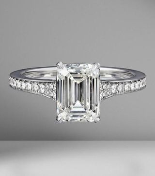 Material Good + Emerald Cut Engagement Ring