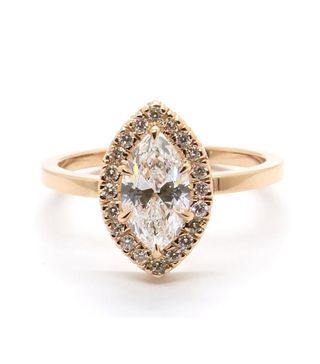 Natalie Marie Jewelry + Marquise Halo | Diamonds