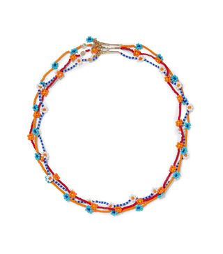 Roxanne Assoulin + Daisy Set of Three Gold-Tone Beaded Necklaces