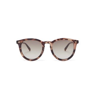 Le Specs + Fire Starter Round-Acetate Sunglasses