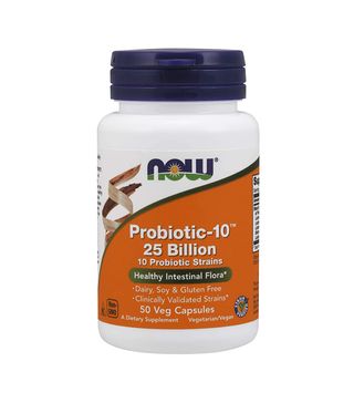 NOW Supplements + Probiotic-10