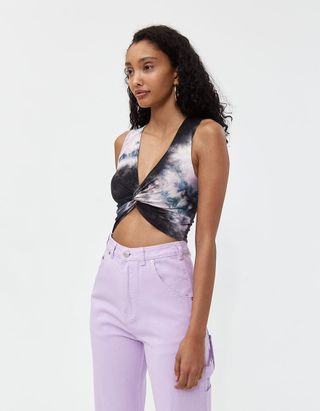 Which We Want + Zoe Twist Front Top