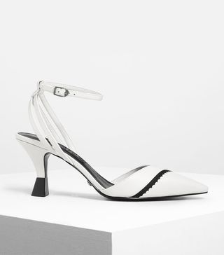 Charles & Keith + Ankle Strap Pumps