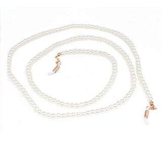 Outman + White Pearl Beaded Eyeglass Chain