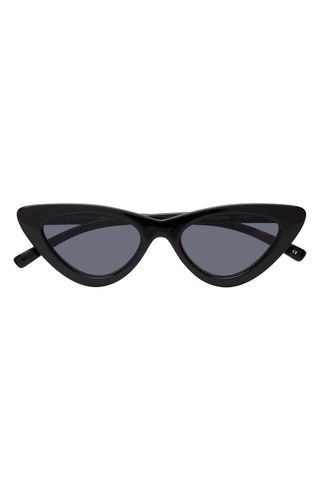 Adam Selman x Le Specs Luxe + The Last Lolita Black Sunglasses