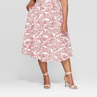 Who What Wear x Target + Mid-Rise Midi Skirt