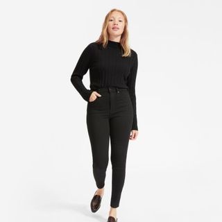 Everlane + The Authentic Stretch High-Rise Skinny Jean