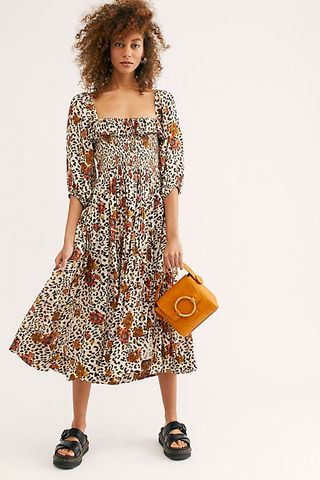 Free People + Oasis Printed Maxi Dress