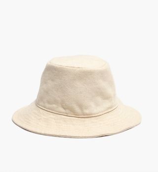 Madewell + Short-Brimmed Canvas Bucket Hat