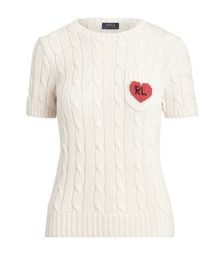 Polo Ralph Lauren + RL Heart Short-Sleeve Jumper