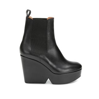 Clergerie + Beatrice Platform Wedge Ankle Boots