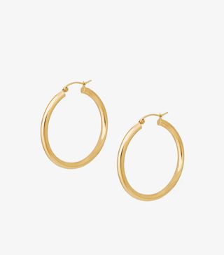 Anine Bing + Medium Hoop Earrings