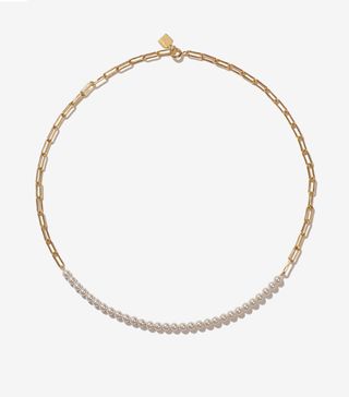 Adornmonde + Pearl Chain Necklace