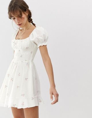 Cleobella + Belinda Embroidered Mini Dress