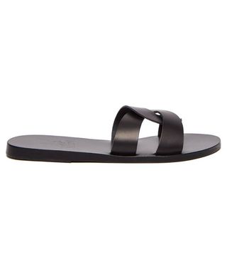 Ancient Greek Sandals + Desmos Leather Slides